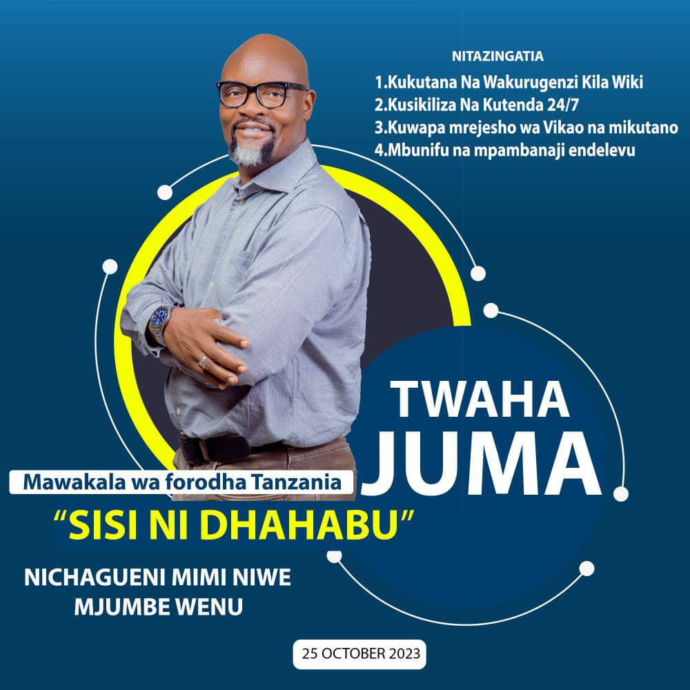 Twaha Juma Kibayasi Mgombea – TAFFA Chancellor